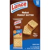 Lance Sandwich Cookies, Nekot Peanut Butter, 10 Individually Wrapped Packs,