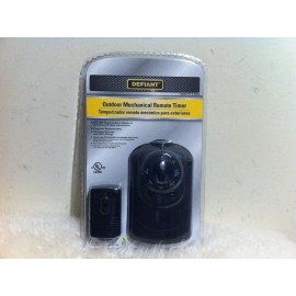 Channel New ! Channel C  15 Amp Plug-In Dial Light Sensing Timer with Remote by Defiant
