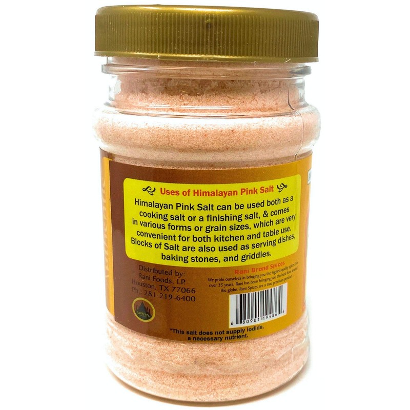 Rani Himalayan Pink Salt Powder (84 Essential Trace Minerals) 7oz