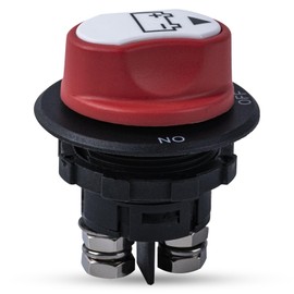 RV Battery Disconnect Switch 12V: Battery Master Cut Shut Off Isolator Switch MAX 12V-32V DC 100A Cont 150A INT ON-Off Power Battery Switch for Car Off-Road Truck Boat RV Marine (100A)