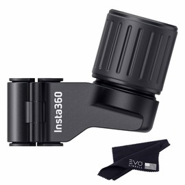 Insta360 Ski Pole Mount for Action Cameras, compatiable X3/ ACE/ACE PRO/ONE RS/X2, GoPro Hero12/11/10/9, DJI OSMO Action 4/3/2 (ski Pole Mount only), Black, CINSBAVQ-ALT4