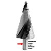 Proteco-Werkzeug® HSS Titanium TIN TiALN Professional Step Drill Cone Drill