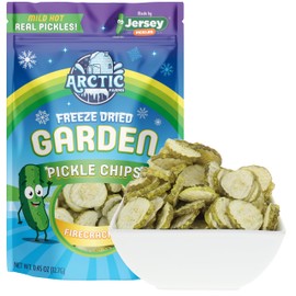 Arctic Farms Freeze Dried Kosher Dill Pickle Chips From Jersey Pickles (Firecracker - Mild Hot) (Large Bag)