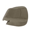 Mievlyo Front Driver Side Bottom Cloth Replacement Seat Cover Tan