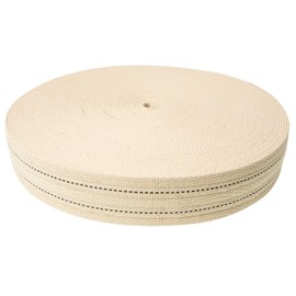 Cotton Strapping For Use As Soft Tie Down Strapping For Cotton Webbing Straps - 2 Inch Wide By 100 Foot Long Roll