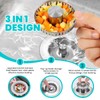 3 in 1 Kithcen Sink Drain Strainer (Brass+ ABS basket)