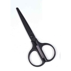 Raymay Fujii SH60B Fluorine Coated Scissors, Black, 5.9 inches (150 mm)