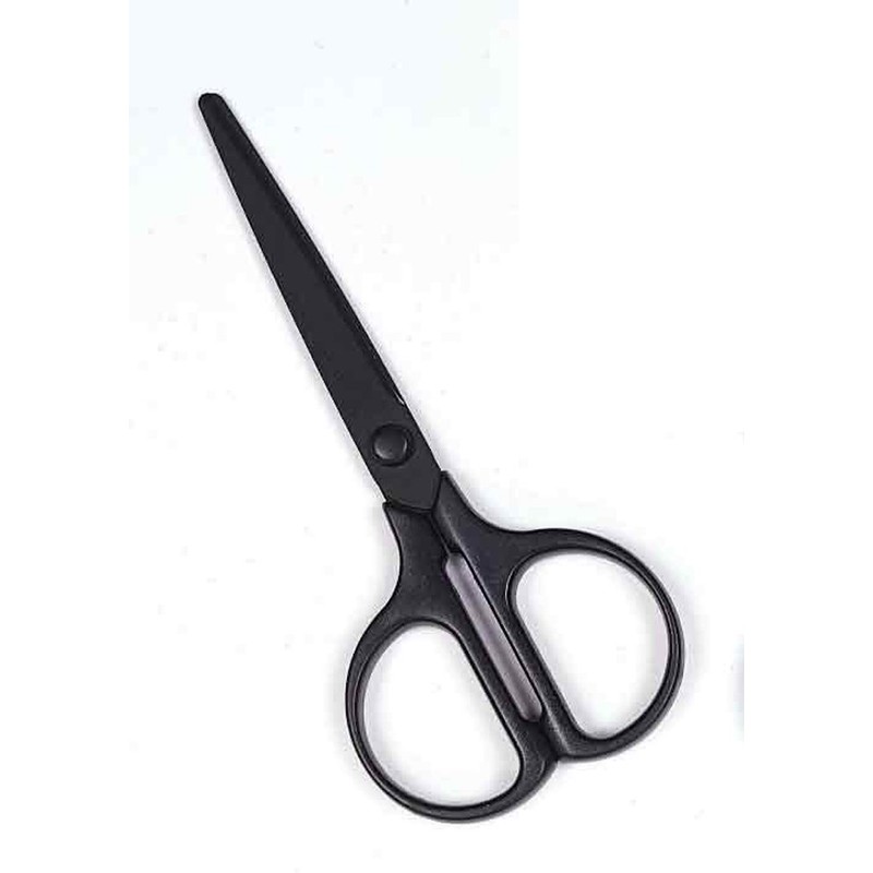 Raymay Fujii SH60B Fluorine Coated Scissors, Black, 5.9 inches (150