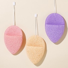 [G&G] Cleansing Sponge Facial Massage Pore Face Cleansing Puff Individual OPP Packaging 7ea