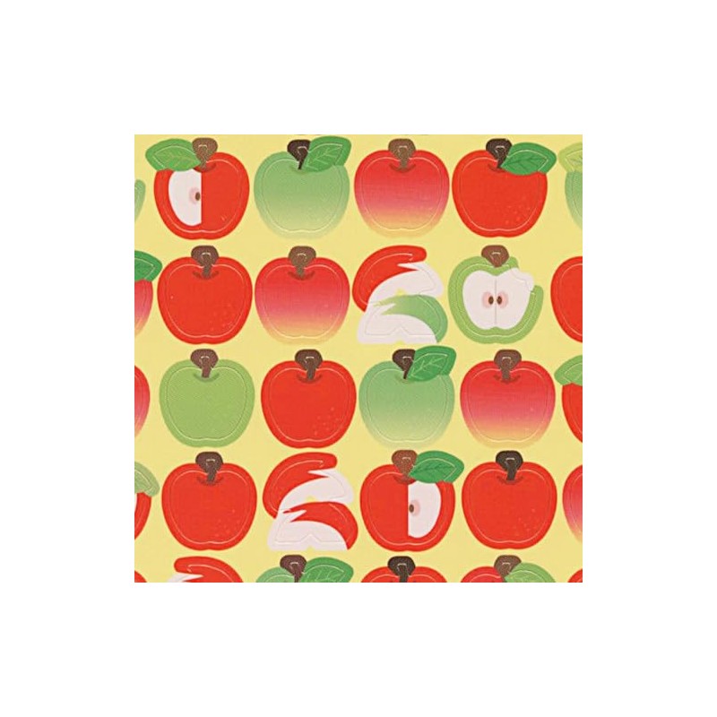 Circle Seal Basic Sticker [apple] RCSB-08