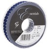 Berisfords 1339-NYW-15 15 mm Stitch Grosgrain Ribbon, Navy/White