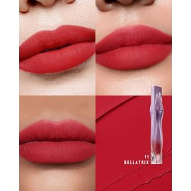 TIMEPHORIA Crema Labial Nebula Velvet, Acabado Mate Aterciopelado que No Reseca, Textura Cremosa Ligera y de Larga Duración, Alta Pigmentación, 11 Bel