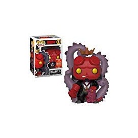 Funko Pop! Comics Hellboy in Suit SDCC 2018 Summer Convention Exclusive Mint Condition with Sticker