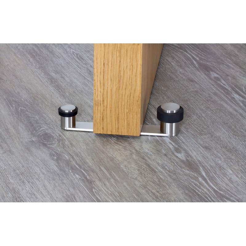 HERRAJES EVI Swivel Door Stop, Large Door Retainer, Stainless Steel,