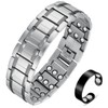 Vicmag 3X Magnetic Bracelet Men Titanium Steel Bracelet Ultra Strength