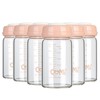 COMI Wide Neck Glass Breastmilk Collection n Storage Bottle, 6oz