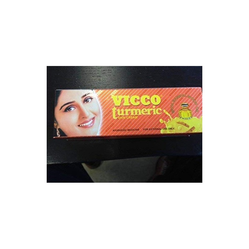 Vicco Turmeric Skin Cream with Sandalwood Oil -70g X 2