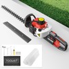 24-Inch 26cc 2 Cycle Gas Powered Dual Sided Hedge Trimmer