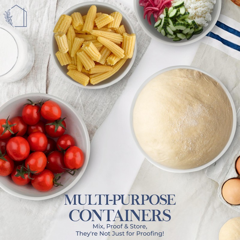 Southernsy Pizza Dough Proofing Box | 1300 ml and 700