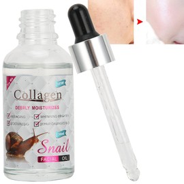 Gesichtsöl, Schnecke Facil Oil Gesichtsöl Serum Face Recovery Feuchtigkeitsspendend Anti Aging Hydrating Whitening Gesichtsöl Reiniger für Reife Haut, Hautpflegeöl für Trockene Haut Alternde Haut 30ML