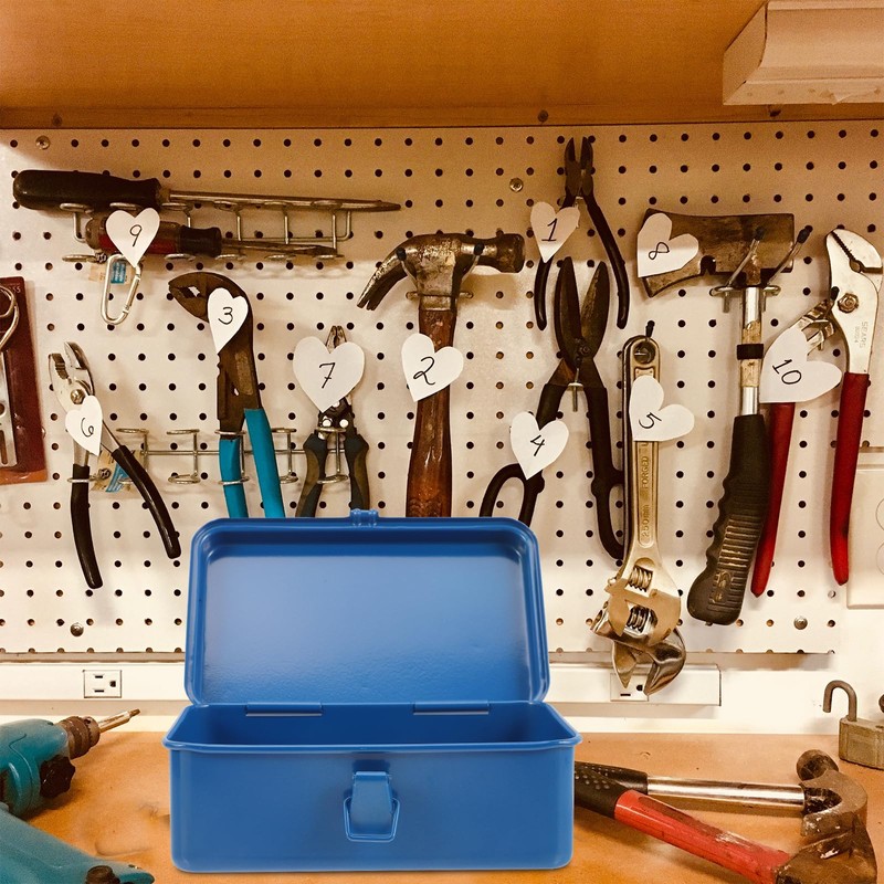 Box Automotive Tools for Mechanics, Metal Tool Box, Car Tool