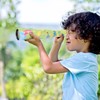 jojofuny Telescopio para Niños Monocular de Hierro Retráctil Telescopio de