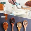 Set Includes 2 Adjustable Measuring Spoons for Liquids and Food,