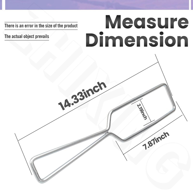 Strainer Pump Lid Removing Tool 14 X 2.7 X 0.5"