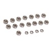 19Pcs Sealed Bearing Kit RC Car Metal Wheel Bearings for