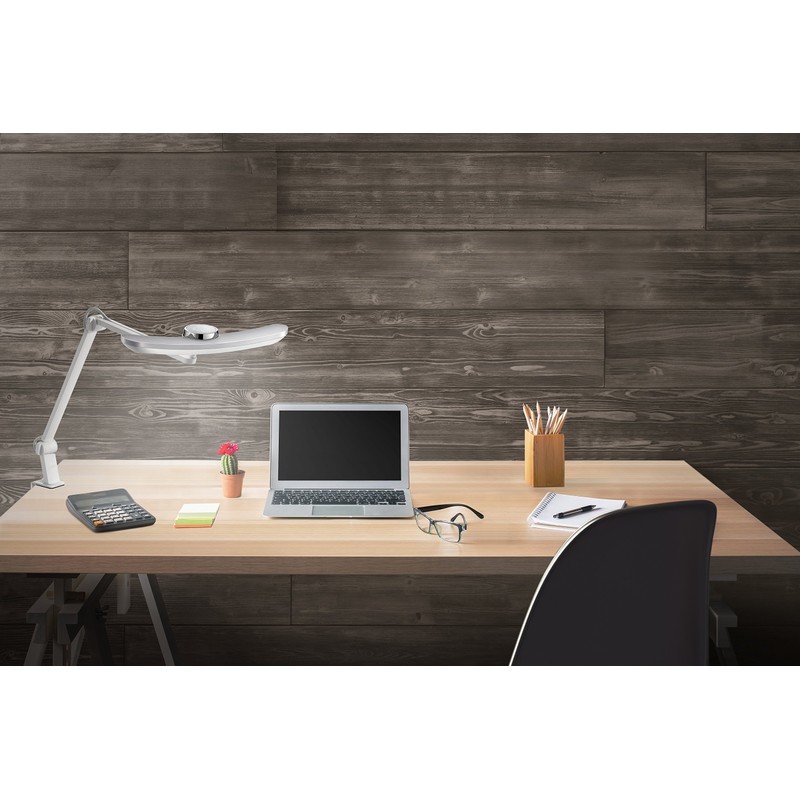 BenQ WiT Table Clamp for E-Reading Desk Lamp, Steel, White,