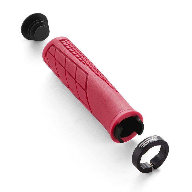 BW USA Ergo-Lock MTB Grips – Comfortable Ergonomic Lock-On Bike