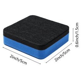 XKDOUS 72 Pack Mini Dry Erase Eraser, Small Magnetic Whiteboard Eraser for Kids (4 Color, 2 x 2 Inch)