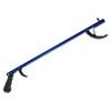Blue Aluminum Reacher Grabber with Magnetic Tip