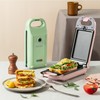 AROMA® Swap & Flip Waffle Maker with Removable Plates: 3-in-1
