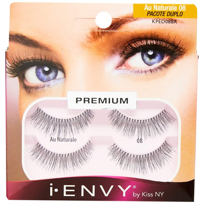 Kiss I Envy Au Naturale 08 Double Pack Lashes