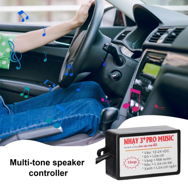 Car Horn Controller | Car Sound Tuner Speaker Controller -