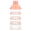 Accmor Formula Dispenser On The Go, 4 Compartments Stackable Formula