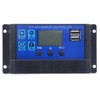 Solar Panel Controller LCD Display Battery Charge Control Dual USB