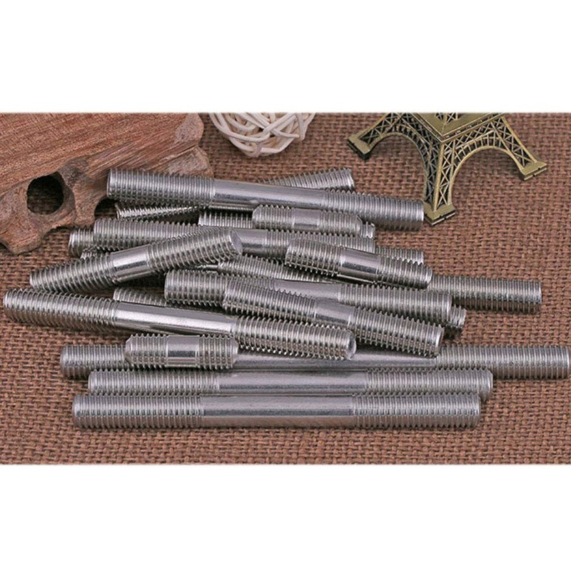 Dreneco M3×60mm Stainless Steel Double End Head Stud Screw Bolt