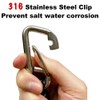4 Feet Bungee Dock Line Mooring Rope with Stainless Steel