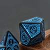 Cusdie 7Pcs/Set DND Dice Set D&D Polyhedral Dice for TTRPG