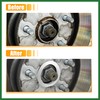 Motoforti 4pcs OD 75mm to ID 66.1mm Aluminum Alloy Car