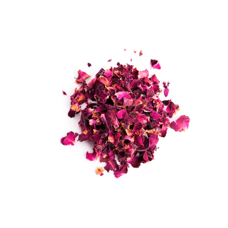 Organic Culinary Rose Petals, 12 oz, Dried, Edible for Tea