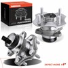 A-Premium 2 x Rear Wheel Bearing and Hub Assembly with