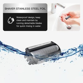 Xspeedonline 2Pcs Stainless Steel Groin Hair Foil Shaver Head Replacement Blade for MANSCAPED The Lawn Mower 5.0 Ultra Hair Trimmer