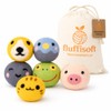 Pack of 6 Dryer Balls - 100% Sheep's Wool -