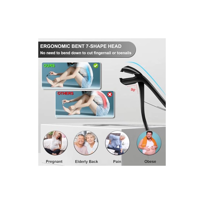 2026 Toenail Clippers for Thick & Ingrown Nails, Professional Nail