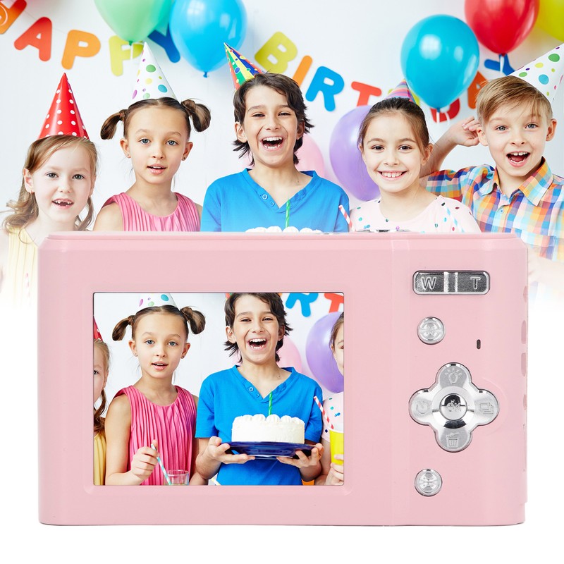HD 1080P Digital Video Camera for Kids 2.4inch IPS Screen