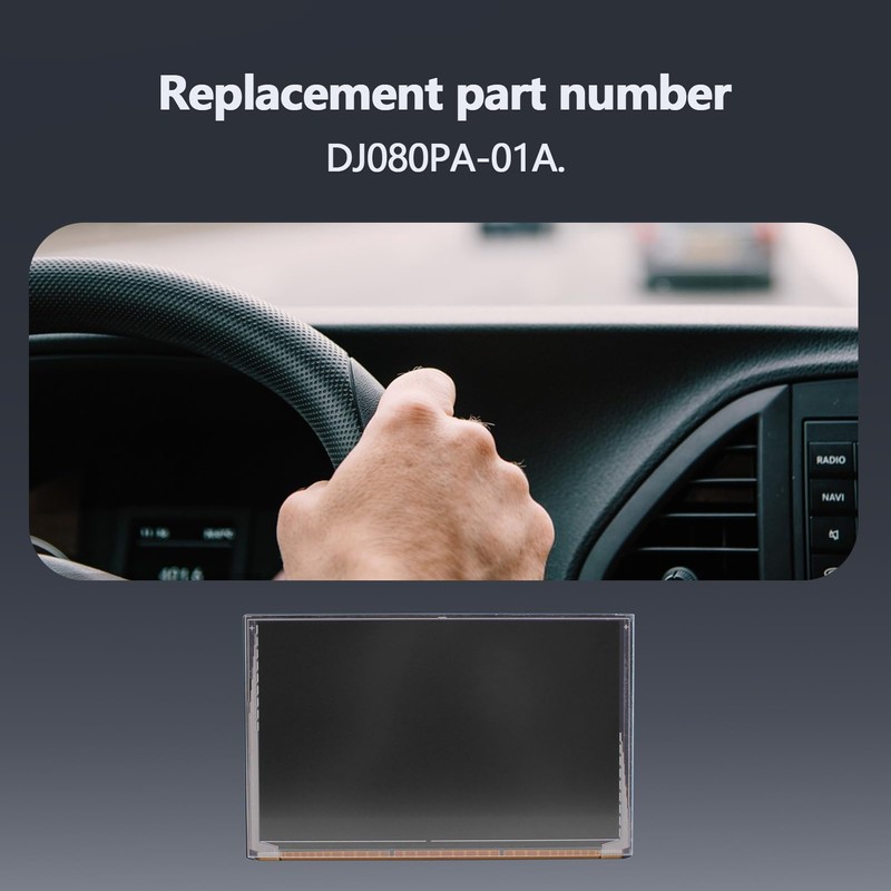 8 Inches Touch Screen-Digitizer Navigation Radio LCD Compatible Chevy Silverado