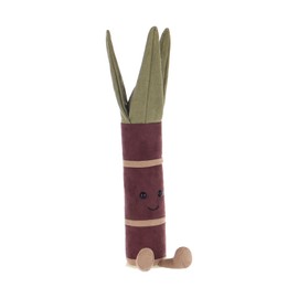 Apricot Lamb Fresh Sugarcane Stuffed Animals for Kids, Soft Cute Plush Toys for Baby Girl and Boy, Fluffy Fresh Sugarcane 11.5 Inches